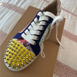 Louboutin brand new never worn sneakers